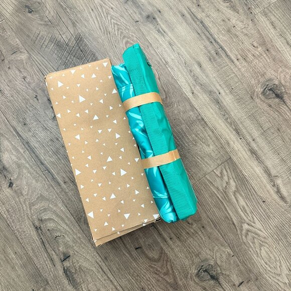 California Innovations Green Floral Insulted Market Satchel & Super Shopper 2 Pc - Picture 4 of 8